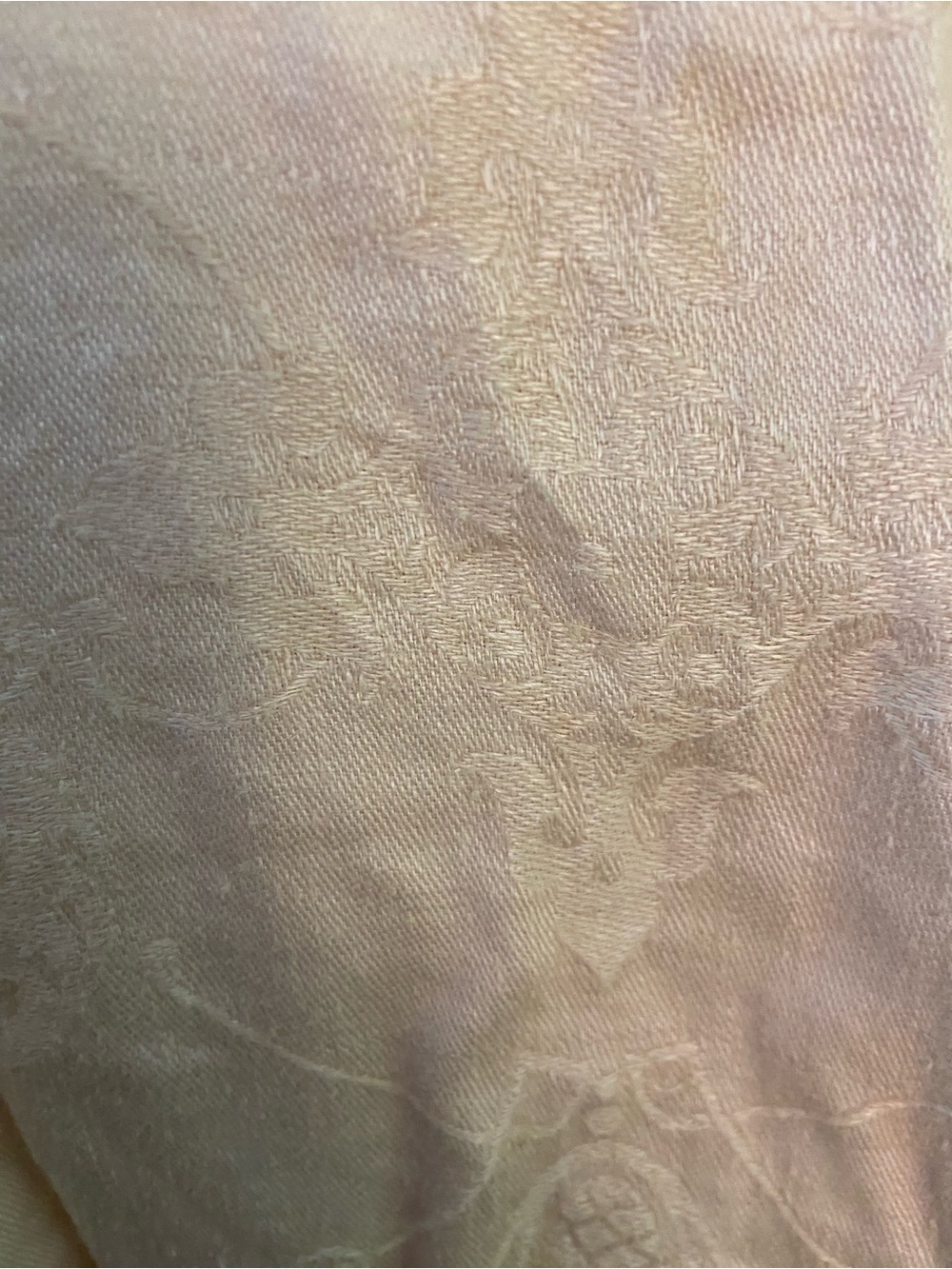 Women’s Sleeveless Drawstring dress- Light Peach - Picture 3 of 5